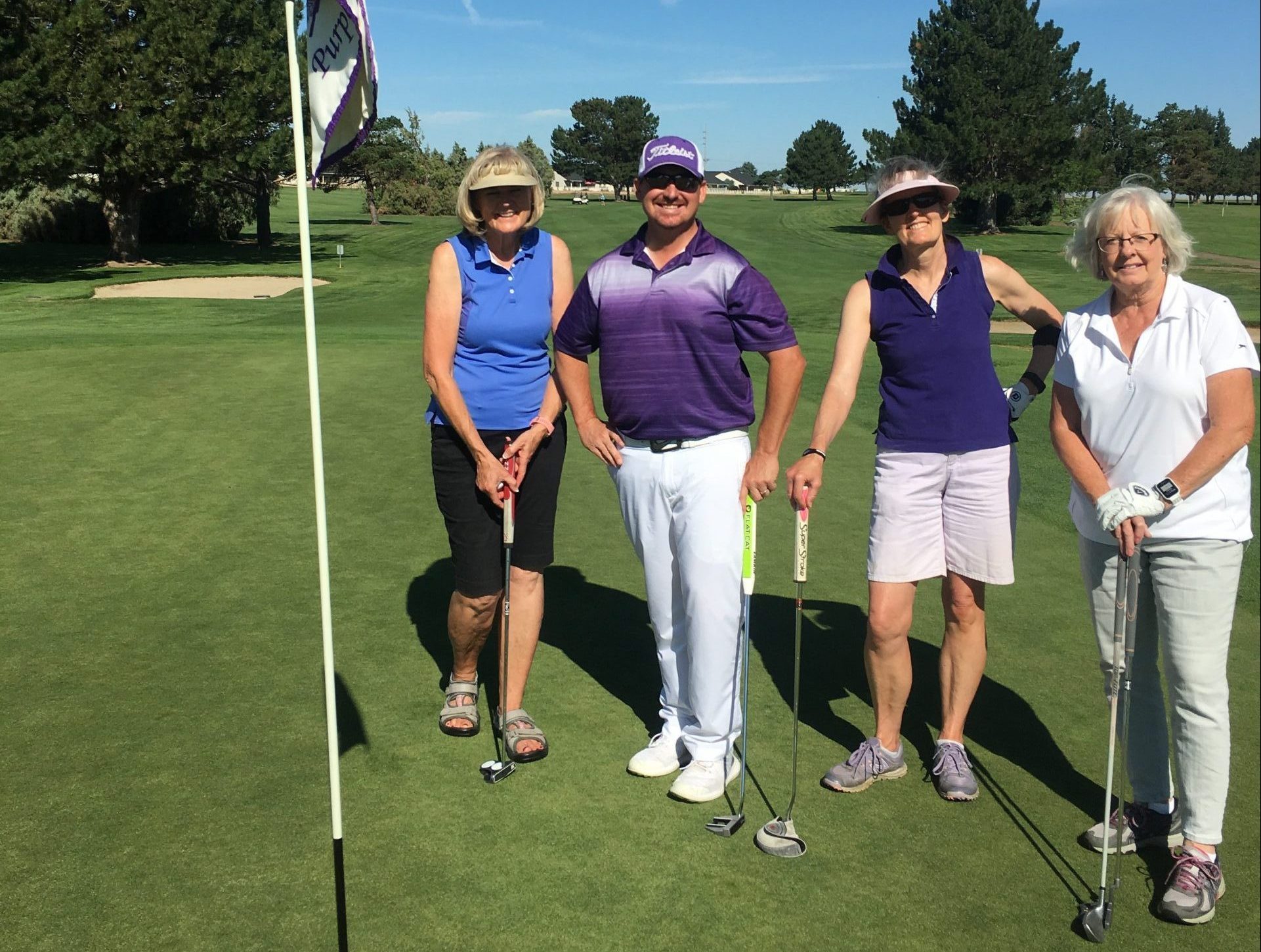 IMG_2421 Coach Pete golfing with the ladies